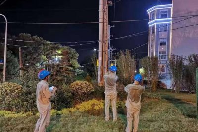 10kV線路、開關(guān)、刀閘、配電變壓器以及環(huán)網(wǎng)箱進(jìn)行接點(diǎn)測(cè)溫和局放測(cè)試