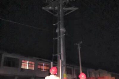 10kⅤ線路柱上開關(guān)、變壓器樁頭、高壓線路導(dǎo)線搭頭處等進(jìn)行紅外測溫