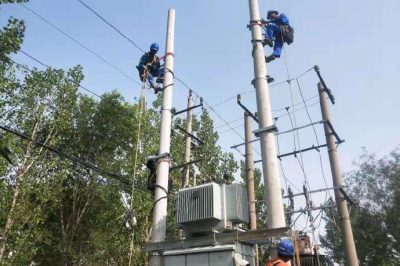 50千伏安變壓器更換為400千伏安變壓器，保障居民清涼度夏