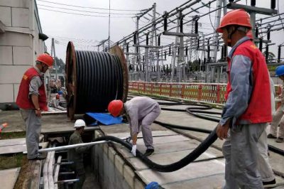 220千伏赧水變2號主變擴建工程現(xiàn)場