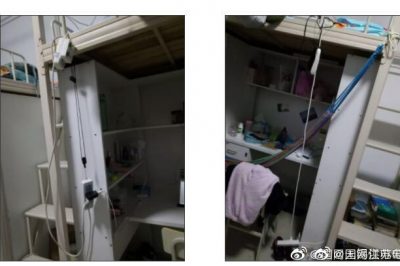 宿舍床頭掛排插？同學(xué)，還請(qǐng)?zhí)岣哂秒姲踩庾R(shí)！