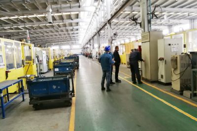 福山區(qū)供電公司為煙臺某汽車零部件開展用電檢查