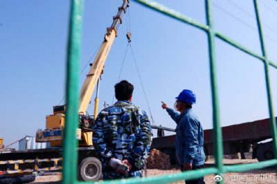 200千伏德邢線線路導(dǎo)線下方的違章作業(yè)