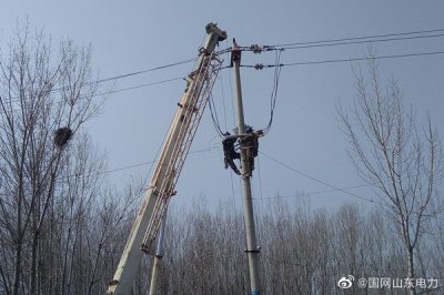 陽春三月檢修忙 拆舊換新強電網(wǎng)