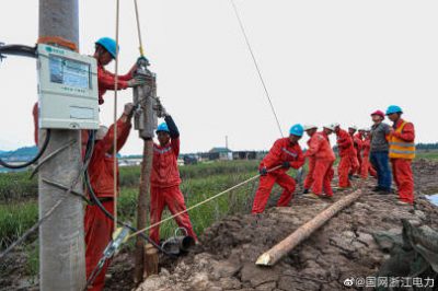 供電公司開展配網(wǎng)防臺(tái)風(fēng)專項(xiàng)整治