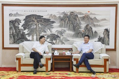 陳連凱會(huì)見大唐重慶分公司負(fù)責(zé)人