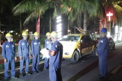 為保障七夕節(jié)供電對重點(diǎn)場所開展特巡特維工作