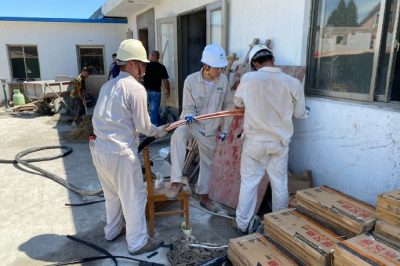 為新建學校提供電纜安裝