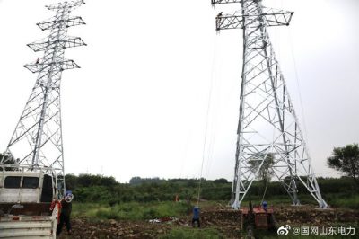 塔上塔下齊用力 配出線(xiàn)路全加速