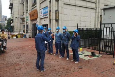 開(kāi)展宣八線原山置業(yè)現(xiàn)場(chǎng)作業(yè)