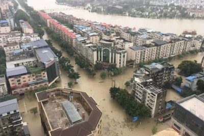 金堂洪峰將破歷史極值 電網安全保障進行時