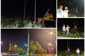 對(duì)10千伏君新線用電量大的專變臺(tái)區(qū)、斷路器、電纜頭開(kāi)展常態(tài)化測(cè)溫工作