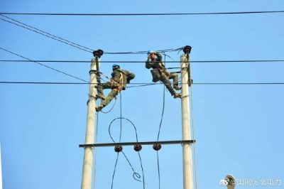 對(duì)10千伏八里563線路進(jìn)行消缺除線障