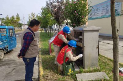 重新規(guī)劃宋集中學(xué)用電線路設(shè)備