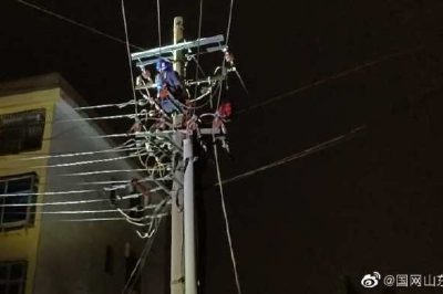 夜間搶修 居民用電有保障