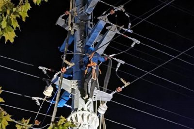 對城區(qū)內(nèi)10千伏豪邦線進行線路改造