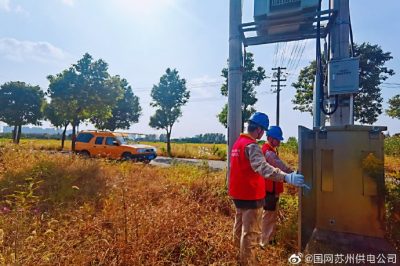 對線路、臺變、漏電保護器、農(nóng)用機具臨時用電設(shè)施進行仔細檢查