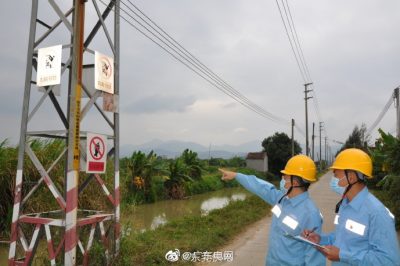 通過“人巡+機巡”，做好線路巡視和配電房檢查等工作