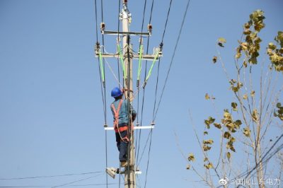 對10千伏北鄌郚線部分老舊線路進(jìn)行施工改造