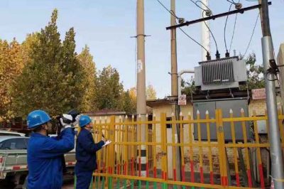 對煤改電線路進行特巡、測溫