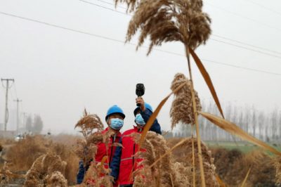 對保供暖線路進(jìn)行特巡