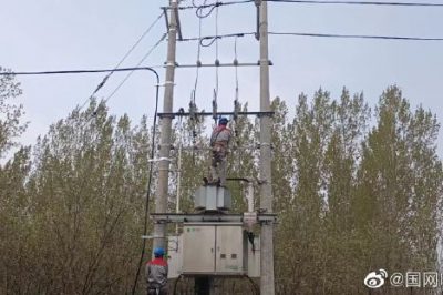 南辛店供電所對(duì)春檢線路采用夜巡、特巡